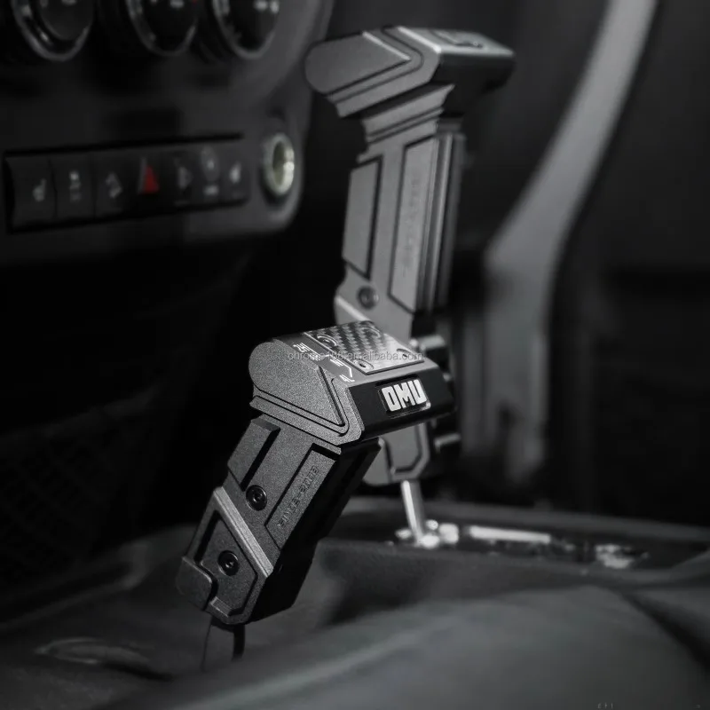 OMU Series Aluminum Gear Lever Shift Knob for JK Shifter Transfer Case Lever Handle Kit Accessories