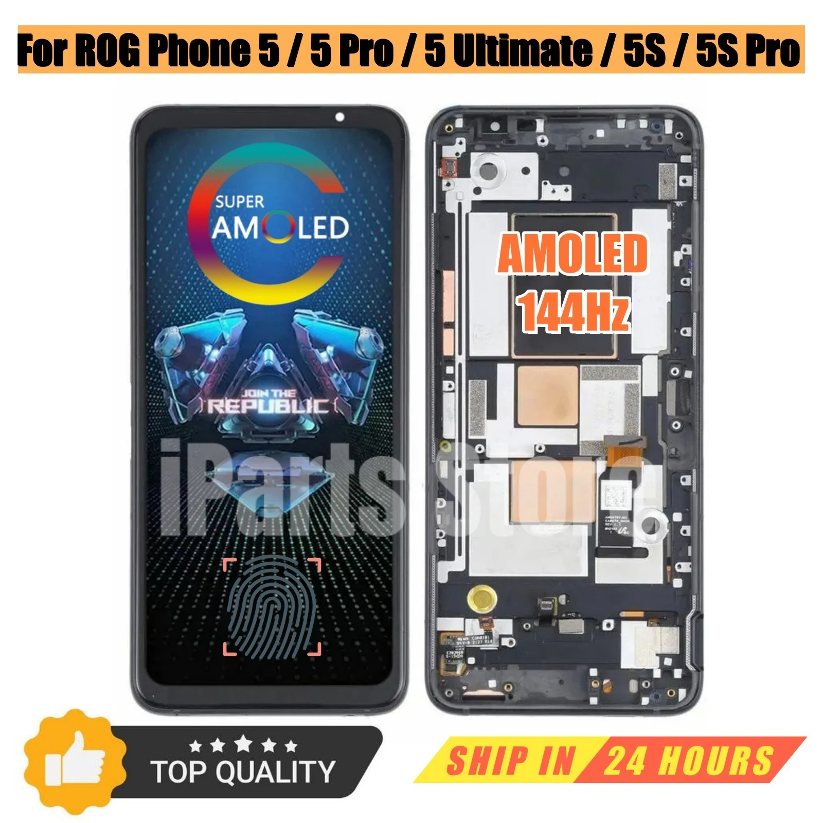 iparts-display-for-asus-rog-phone-5-ultimate-5s-pro-zs673ks-i005db-i005da-zs676ks-144hz-amoled-touch-screen-assembly-oem