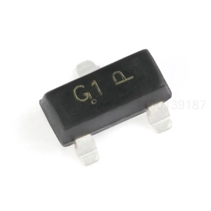 100pcs/lot Home furnishings MMBT5551LT1G silk screen G1 SOT - 23 NPN transistor SMD triode