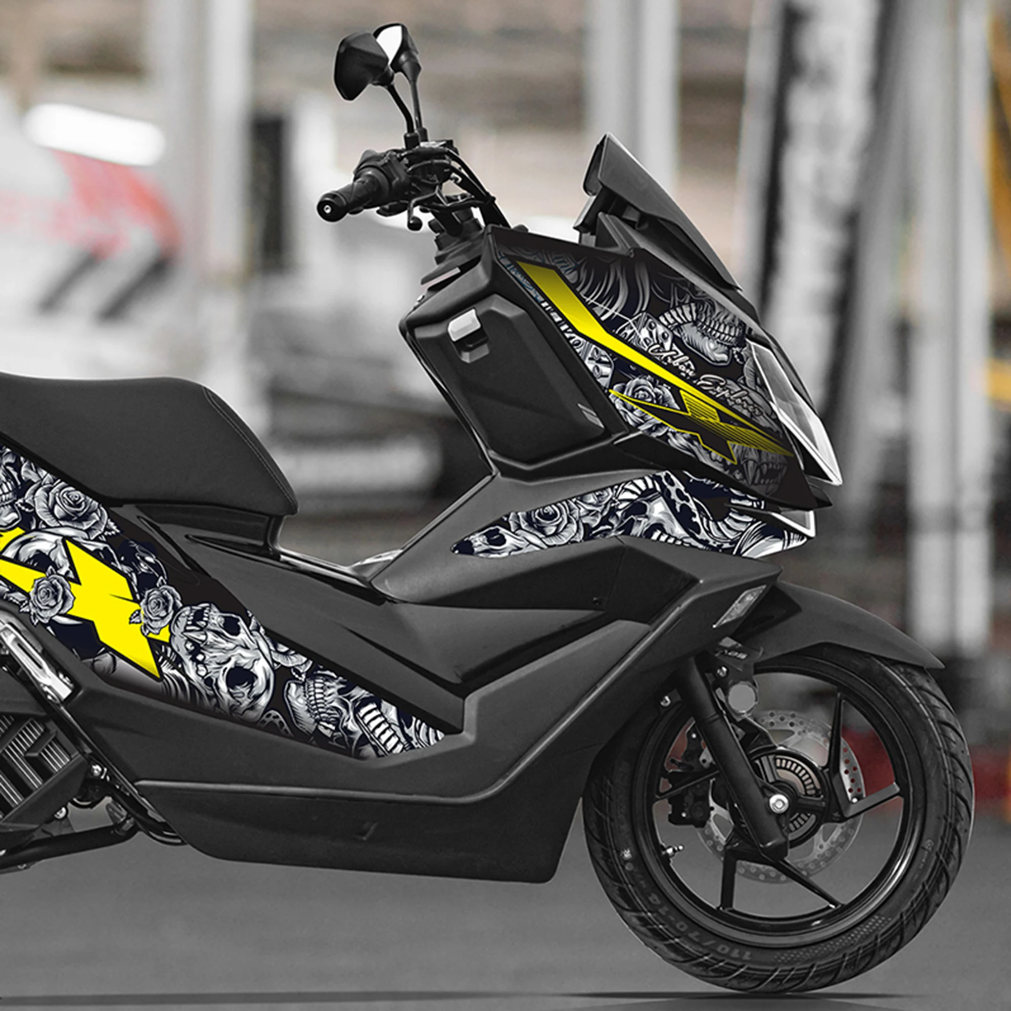 Compatible with 2026 ZONTES 125 150X Full Body Decals Decor Stickers Full Wrap Motorcycle Fairing Decal Film Accessories