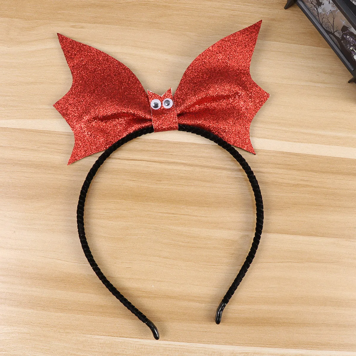 

Sequin Bat Headband Kids Hair Hoops Lightweight Non Deformation Bohemian Decor Girls Accessories Halloween Party Christmas Gift