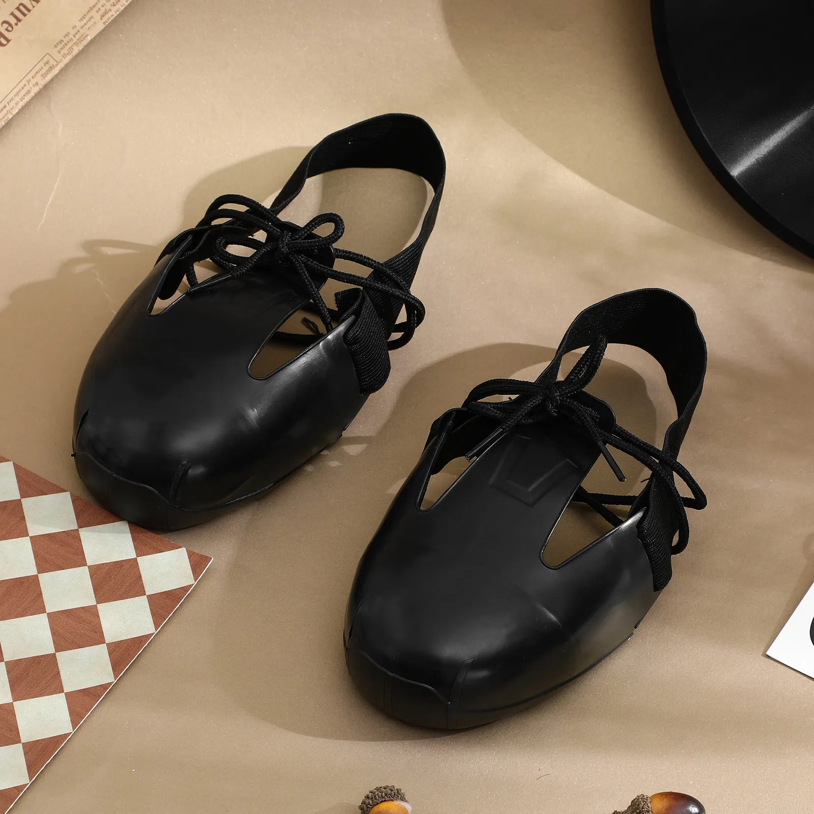 2Pairs Steel Toe Cap Safety Shoe Covers Protective Work Shoes Cover Anti-Smash Non-Slip Durable Shoe Protectors
