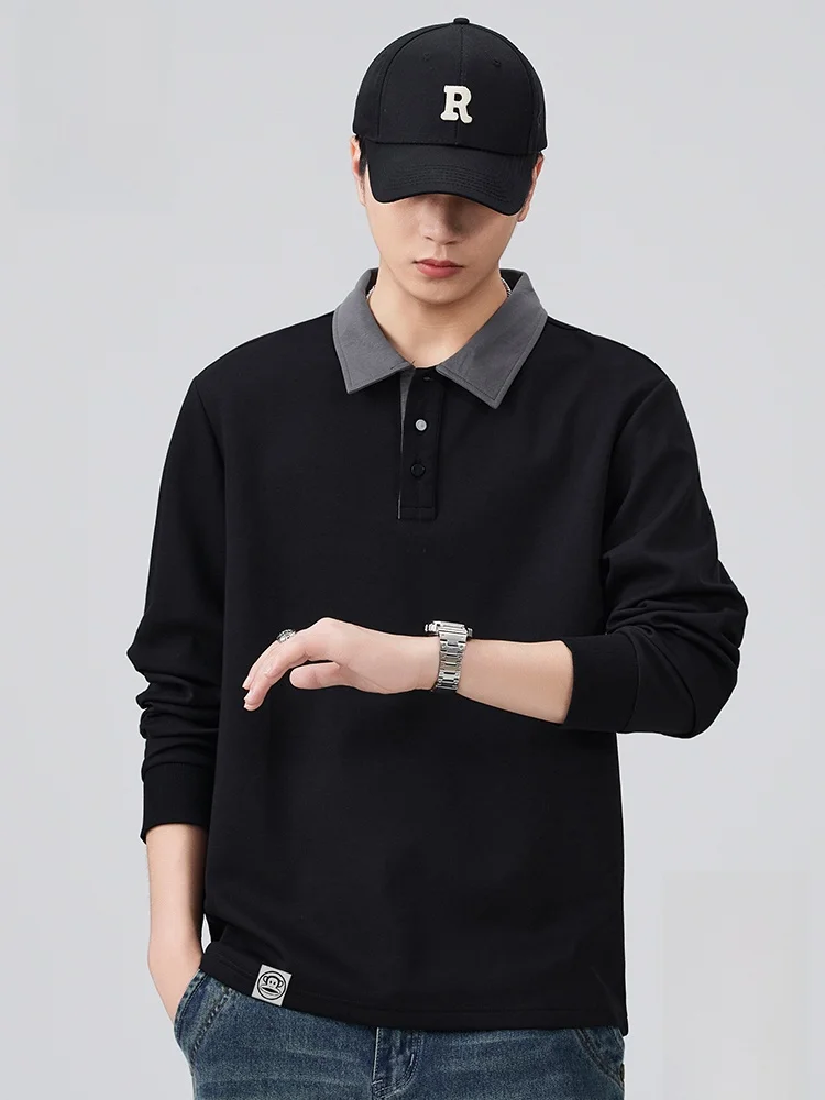 

PaulFrank Long Sve Ne Sweatirt Men's Casual Loose Fit Autumn Faionable Versatile Comfortable Cotton Blend Top