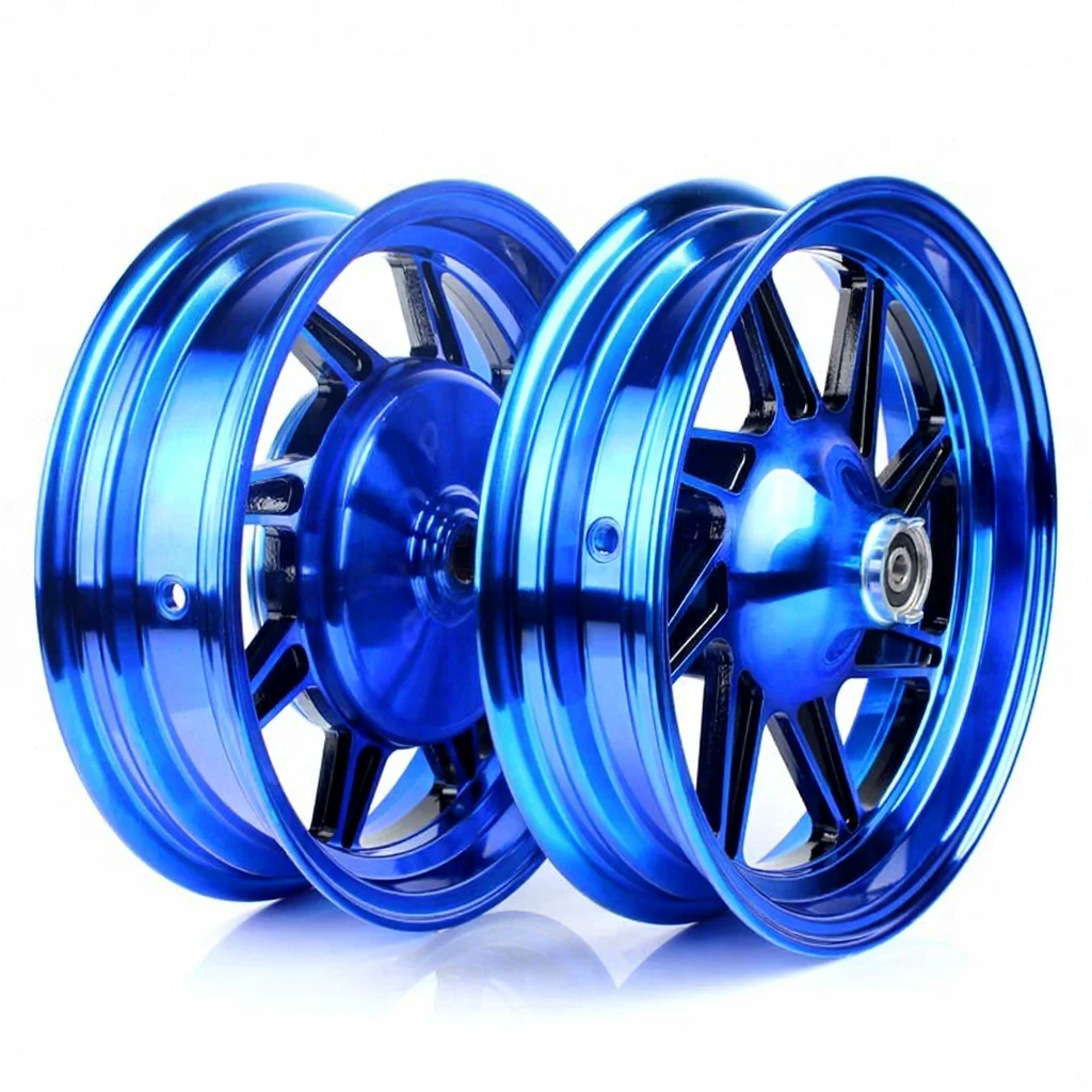 

High Quality 14 15 Inch Motorcycle Casting Wheel New CNC Scooter Modified Alloy Sport Rim Velg Sets for Forza ADV Honda