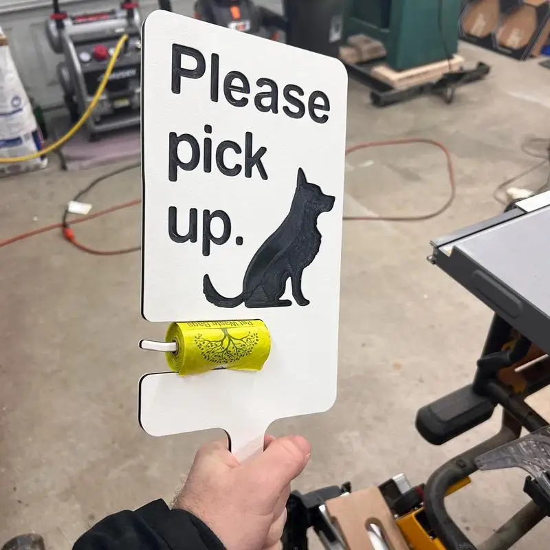 Niet Poepen Hond Borden Voor Tuin Gewaagde En Eenvoudige Tuinborden Geen Poepen Hond Borden Beschermende Gereedschapsvrije Setup Weerbestendig