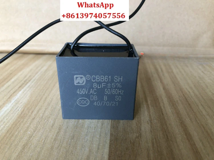 Capacitor CBB61 SH 10uF Original 10uF/8uF/6uF/5uF