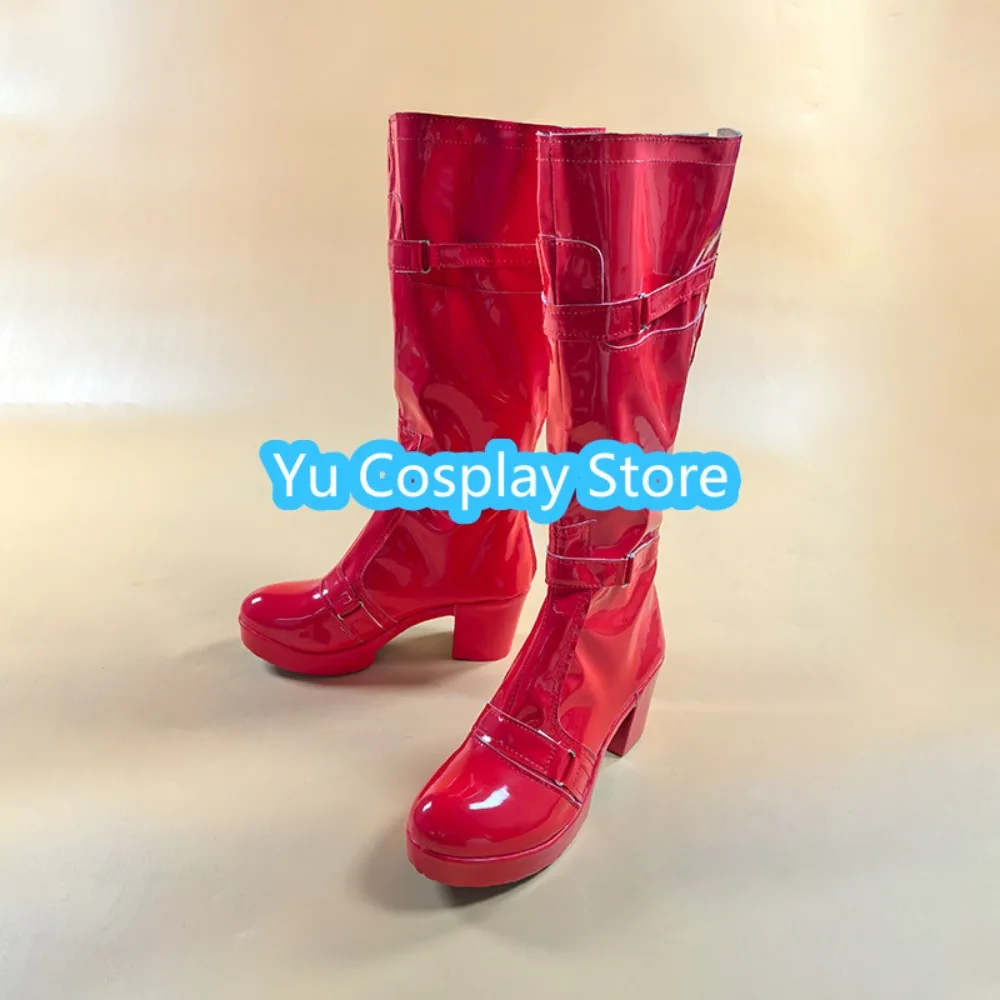 

Yu Косплей Магазин Arknights Hoshiguma Brandish The Wicked Обувь для косплея Аниме Обувь для косплея Сапоги Костюмы на Хэллоуин Реквизит