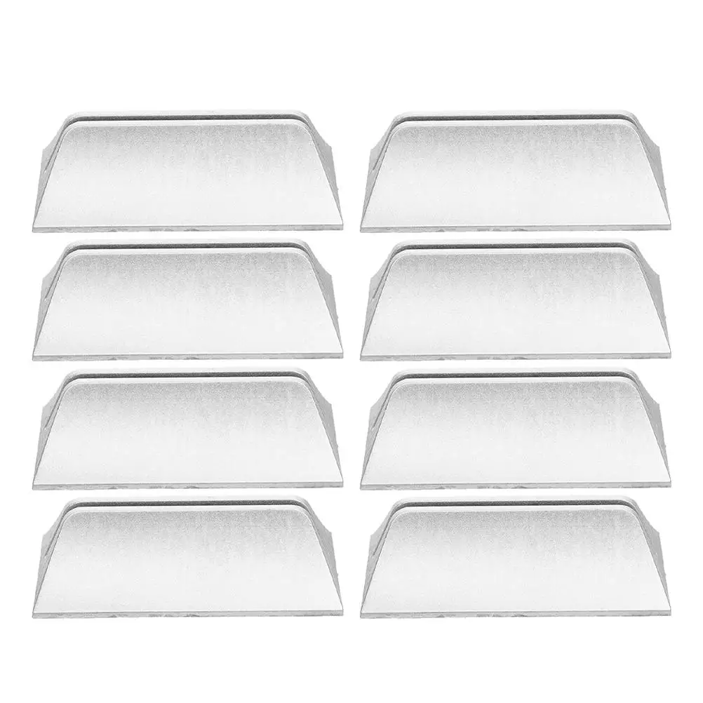 

8 Pcs Securing Clip Office Screen Student Desk Plastic Partition Support Bracket