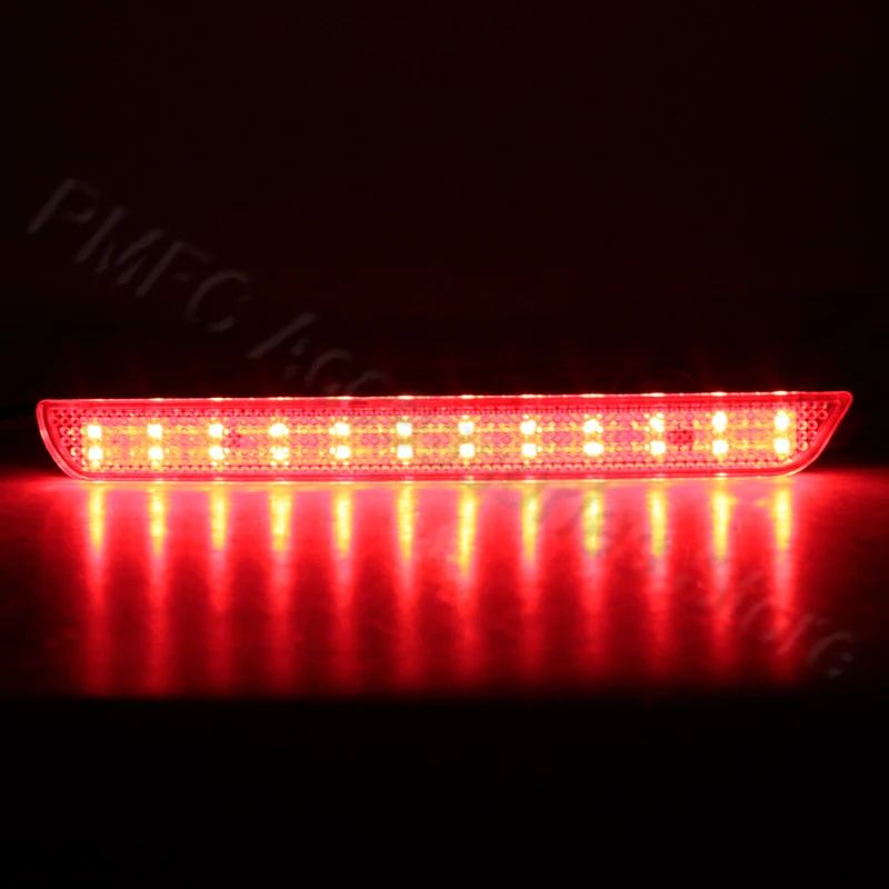 PMFC LED Brake Light Rear Bumper Reflectors Tail Stop Running Turning Light Fog Lamp For Mazda 3 2004-2009 BN8R-51-5L0B