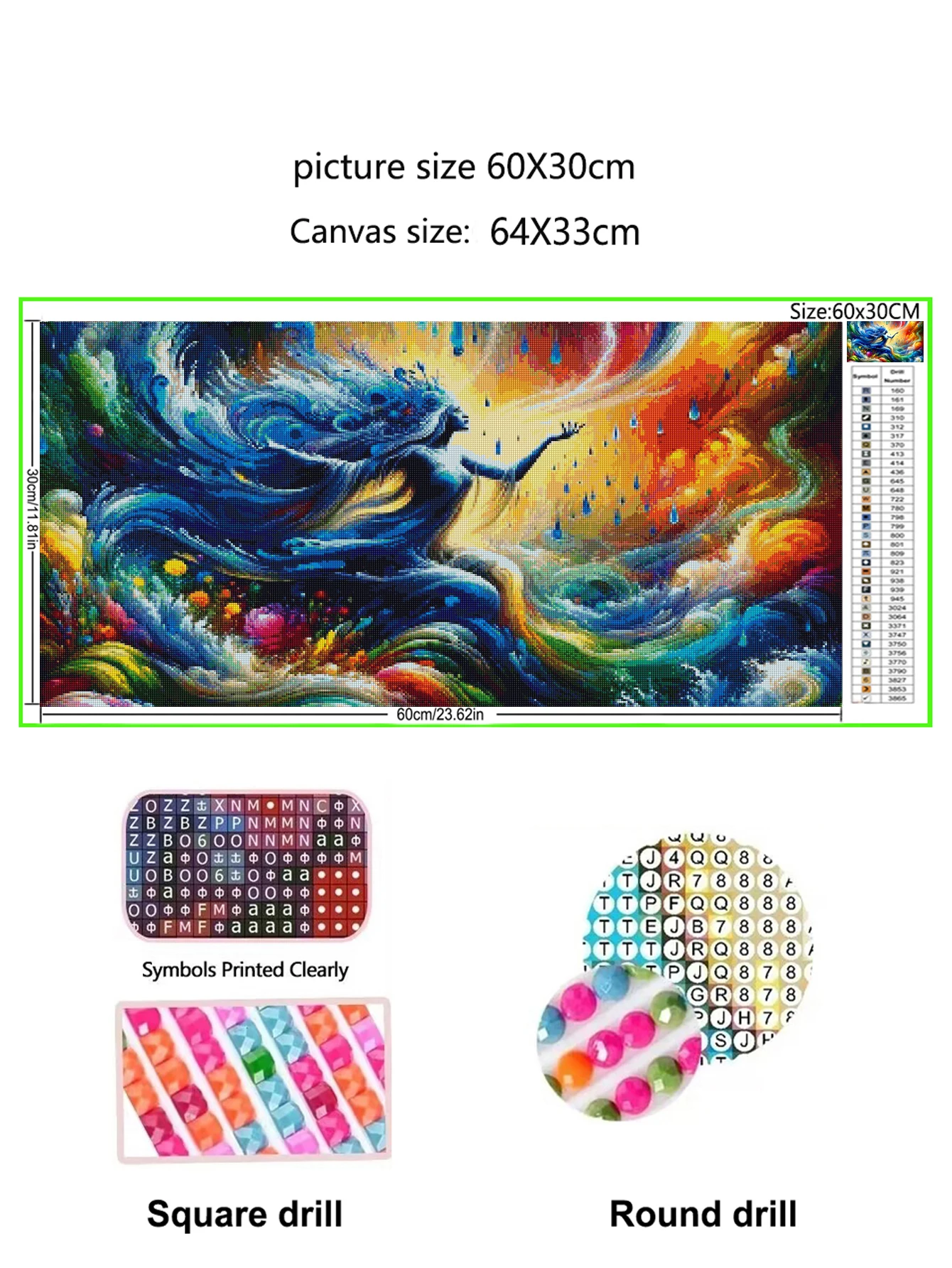 Fantasy sexy Woman colorful Earth DIY Diamond Painting Abstract landscape Art Mosaic Embroidery Cross Stitch Kits For Home Decor