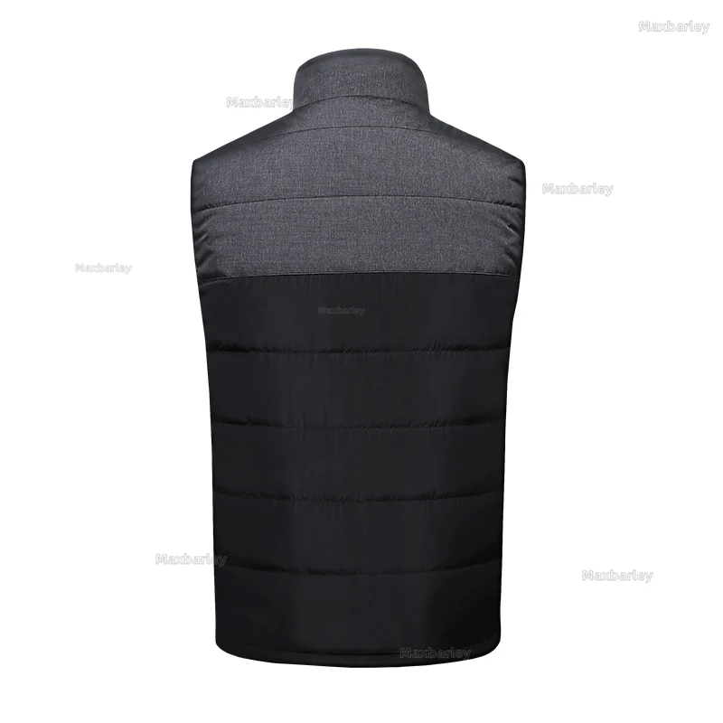 الشتاء الحرارية سترة USB الذكية الذاتي التدفئة يندبروف الباردة واقية جاكيت بلا إكمام الرجال النساء تشغيل المشي لمسافات طويلة تزلج ساخنة صدرية #5