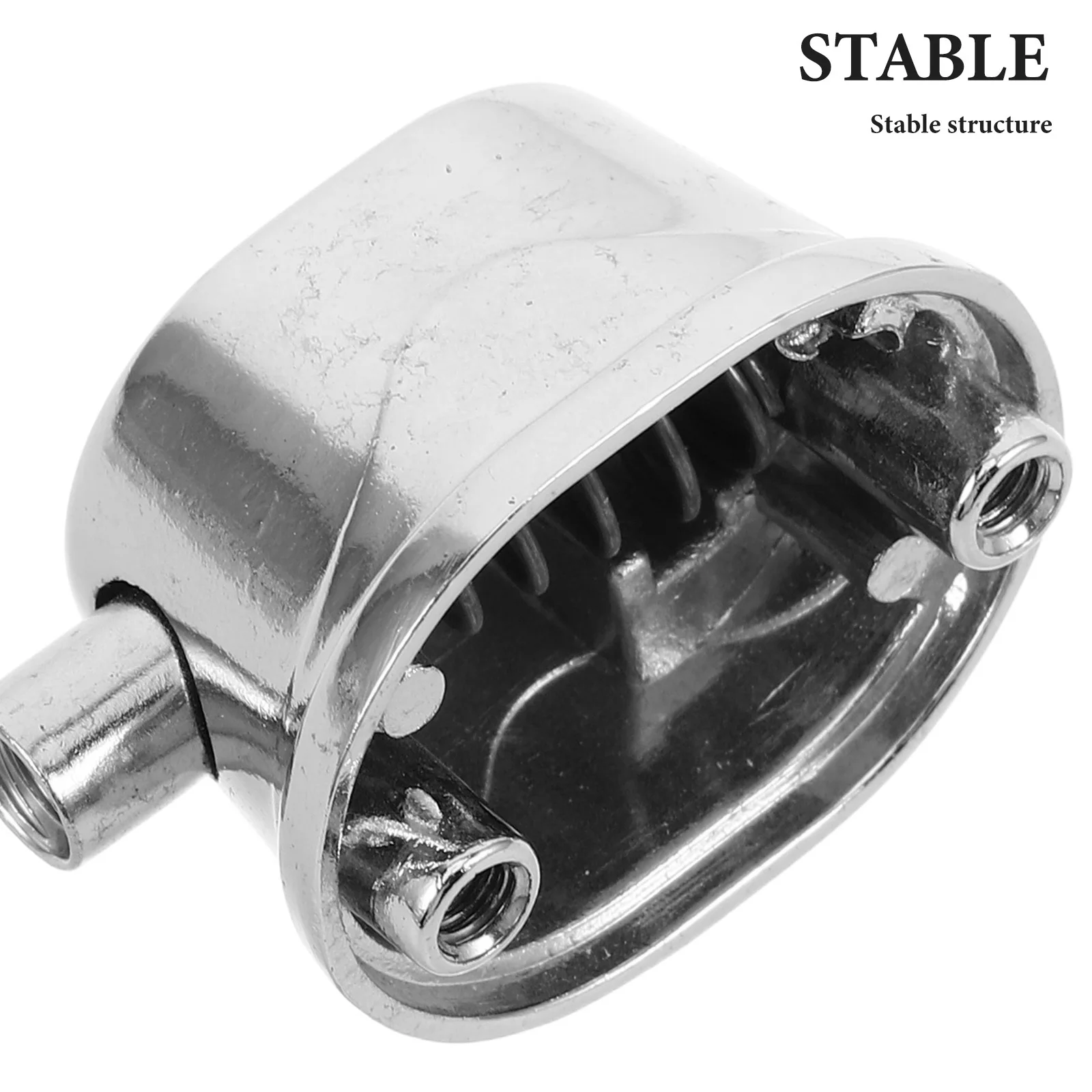 ตัวล็อคกลองสแนร์แบบรูเดียว 5 ชิ้น ทำจากโลหะชุบไฟฟ้า สำหรับซ่อมบำรุงกลอง อุปกรณ์ป้องกันห่วงกลอง