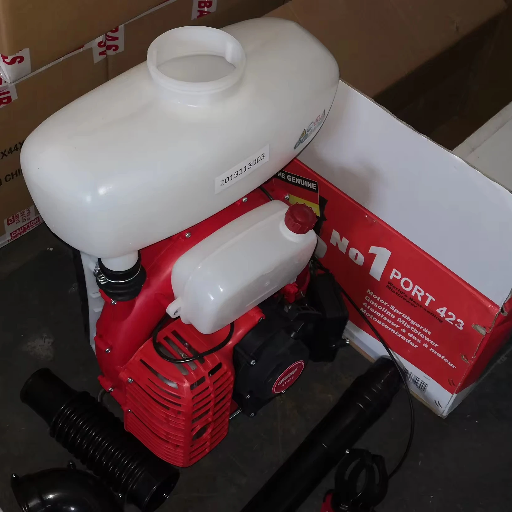 Benzinsprühgerät Mist Duster Agriculture Fumigated Backpack Power Sprayer