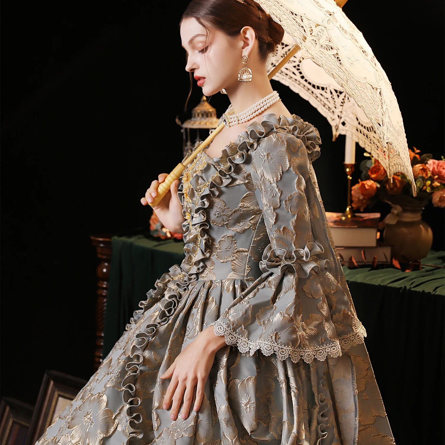 marie antoinette prom dress Rococo