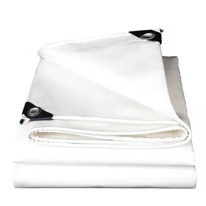 

【From China】Outdoor Brocade Fabric Knife-Scraped PVC Tarpaulin Waterproof Sun Proof Thickened Rainproof Sunshade Cloth Heat-Insu