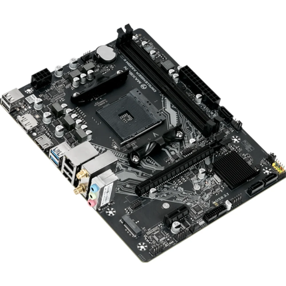 MAXSUN A520M-K Mothewrboard Kit Ryzen 3/5/7 Set DDR4 16-32G 3200MHz Support PCIE 3.0 M.2 NVME/SATA Gaming Motherboard Combo - view 6