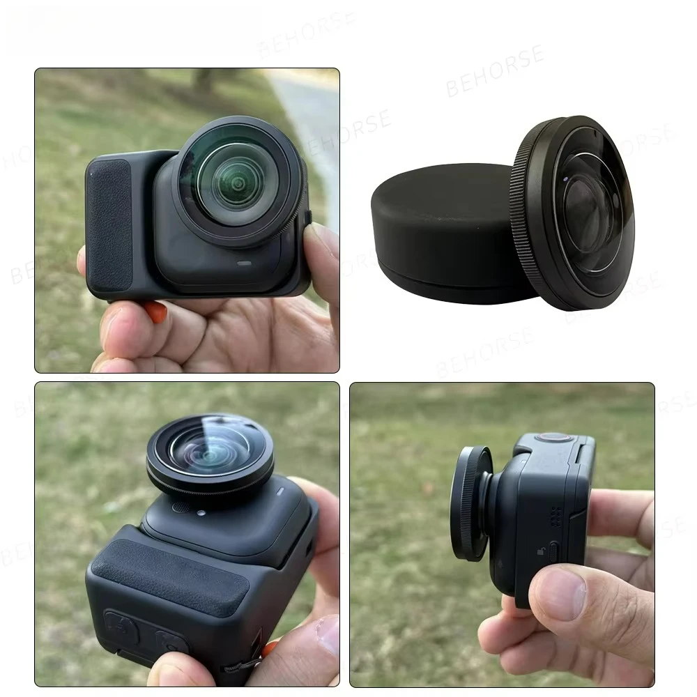 For Insta360 Go Ultra 185 Degrees Extended Wide Angle Lens Filter Camera Shooting Lens Filters For Insta360 Go Ultra Accessories