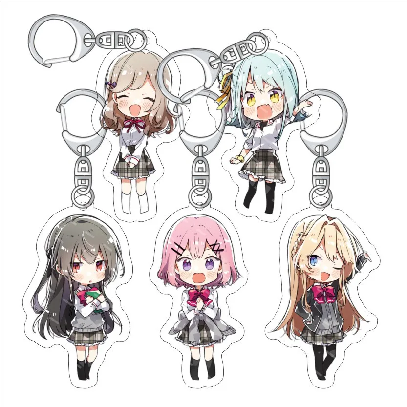 

Аниме Ватанаре акрил Кото Сацуки Коянаги Кахо Амари Ренко фигурка брелок кулон косплей Шарм мультфильм рюкзак Керринг