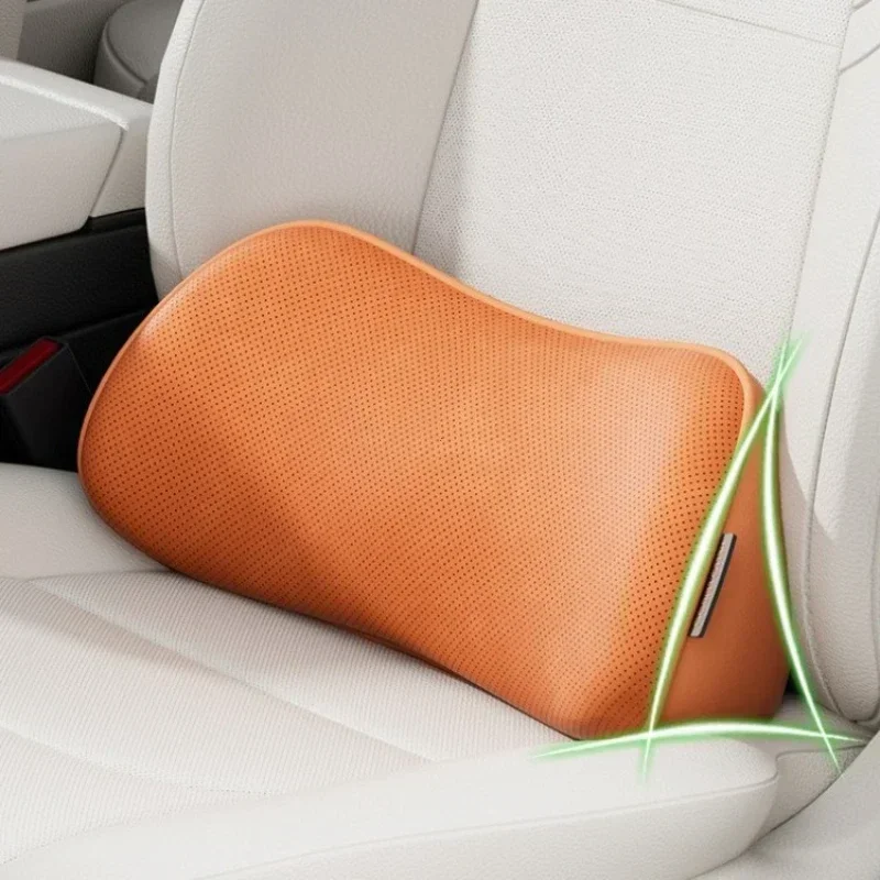 

Car Seat Pillow Waist Protection Cushion Breathable for Lumbar Support Office Car Pad Accessories