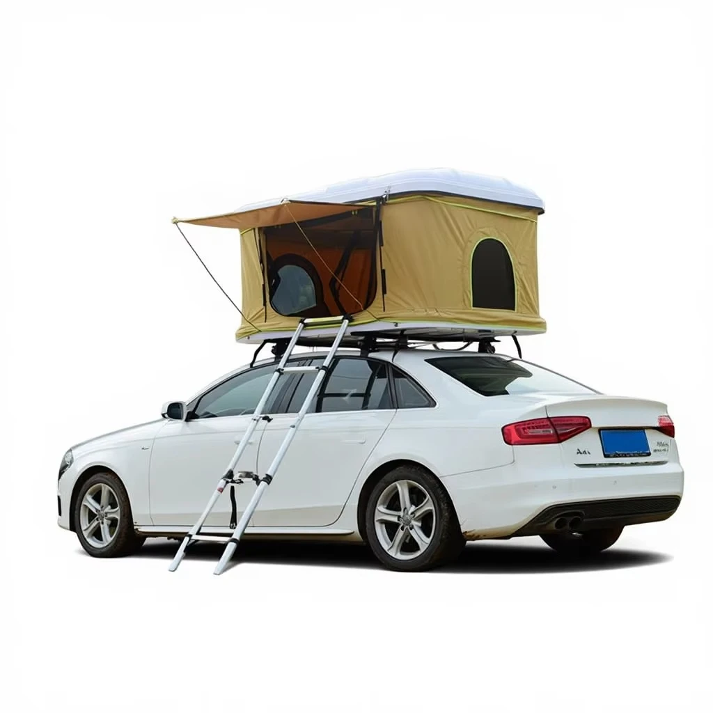Auto-Dachzelt Sommer Vollautomatisch Outdoor Selbstfahrer-Camping SUV-kompatibel Schlafzimmermodifikation