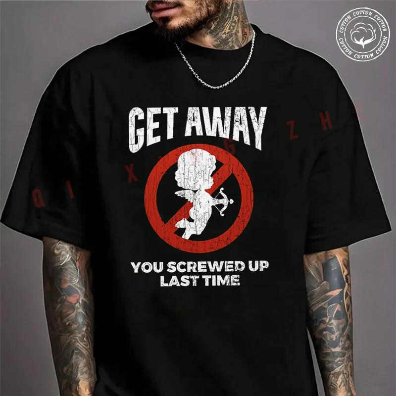 

2026 Men T Shirt Casual Funny Valentines Day Design Moto T-shirt Graphic Cotton Motorbike Biker Cafe Racer Chopper Tee