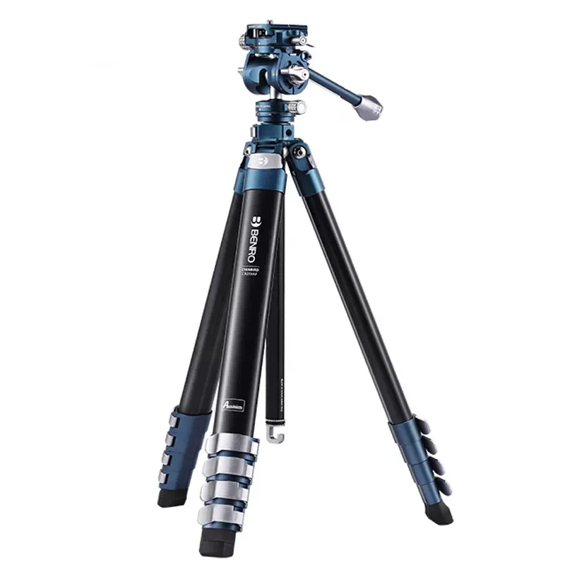 Benro Bluebird CB259CFK Carbon Fiber CB259AFK Aluminum Video Tripod Kit with Fluid Head Twist max load 4.5kg