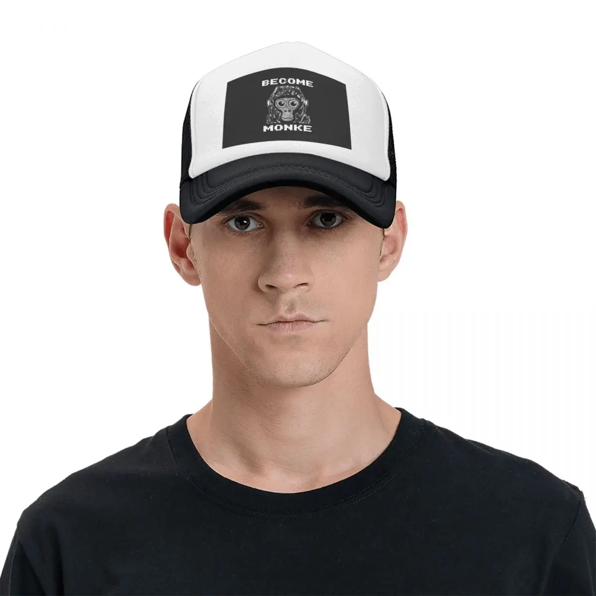 Gorilla Tag Become Monke - Модная бейсболка Gtag Monkey Cap из сетки, регулируемая, в стиле хип-хоп, летняя, унисекс.