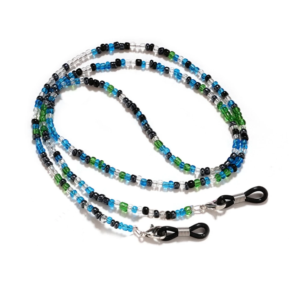 Fashion Eyeglass Chains for Women Pear Crystall Sunglasses Chains Glasses Cord Holder Eyewear Lanyard Necklace Strap Rope