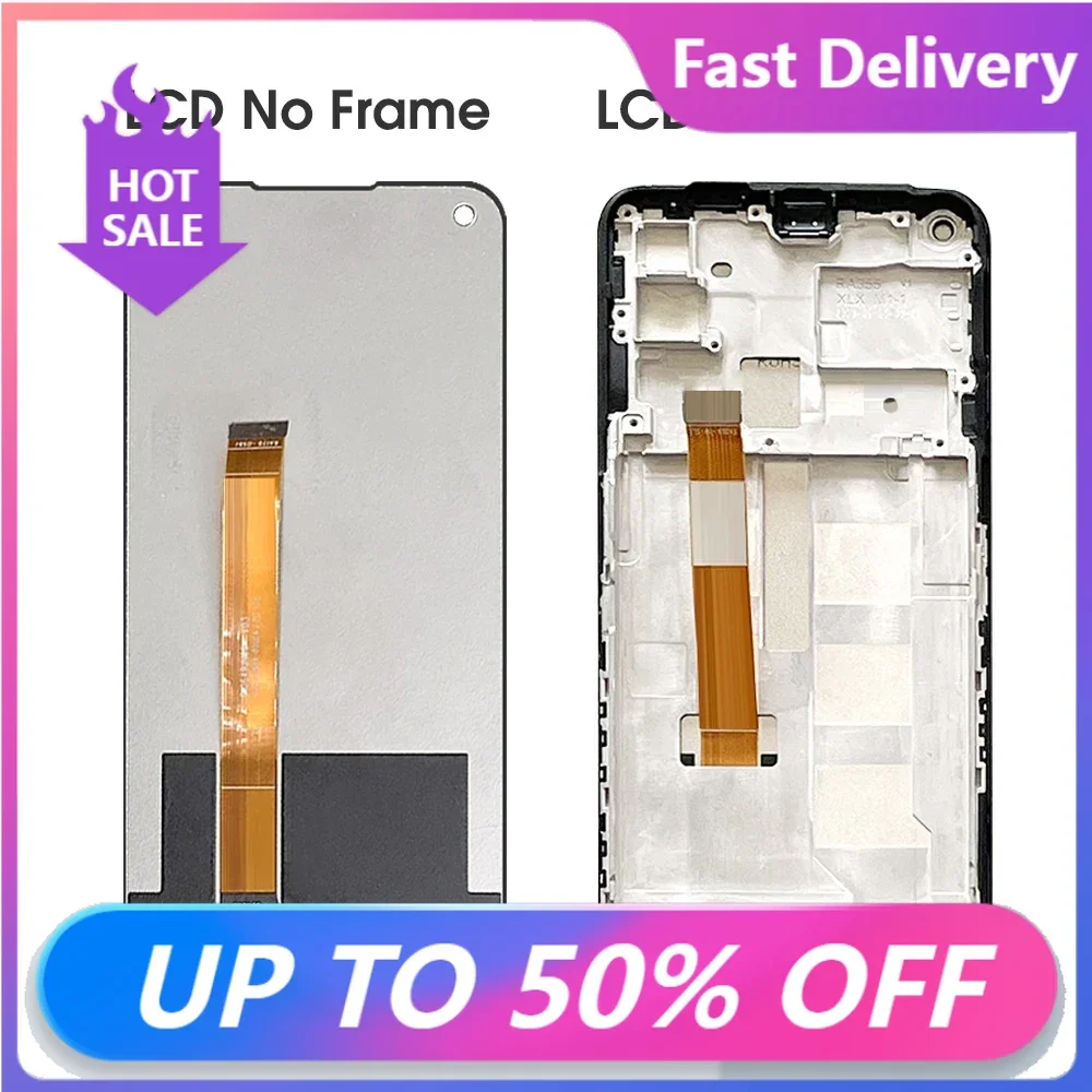 

6.5" LCD Display For OPPO For Realme 7 5G Display +Touch Screen Digitizer Assembly Replacement For Realme7 5G RMX2111 L Fast Del