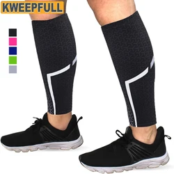 1Pcs Calf Compression Sleeves for Men & Women - Running, Sports - Shin Splints, Leg Pain, Muscle Pain Relief, Varicose Vein