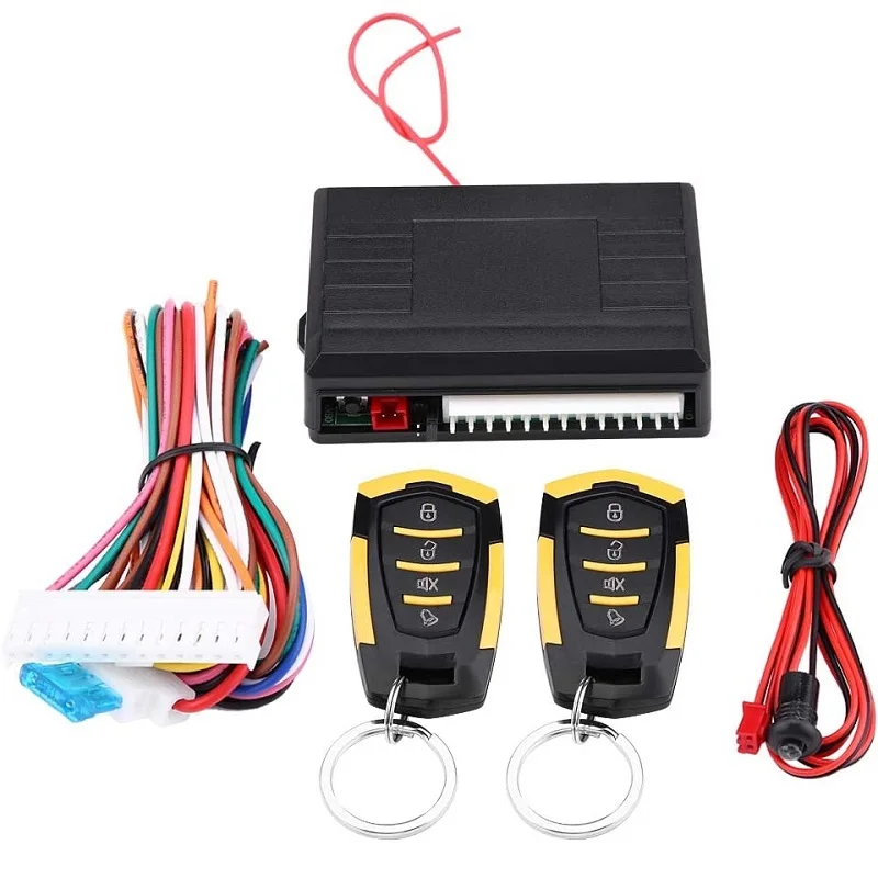 

12V Universal Car Door Lock Keyless Entry System Remote Control Box Central Kit Remote Control Car Central Locking