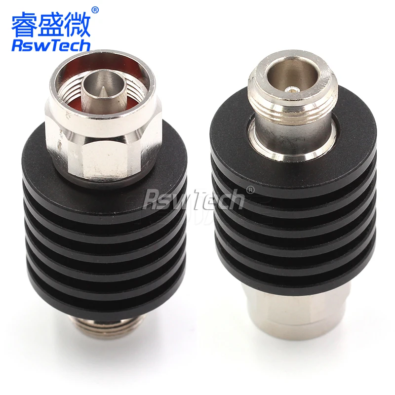 N-JK 10w DC-3GHz 1db-40db Dämpfung glied rf koaxiale weibliche und männliche Stecker Stecker adapter