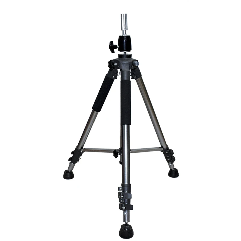 Hot Sale Salon Beauty School Foldable Human Hair Wig Stand Mannequin Head Tripod