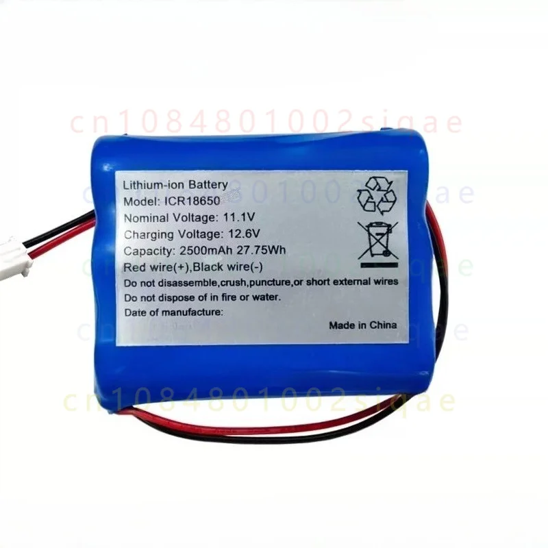FOR COHN RSD-FBAM1C1 11.1V 2500mAh Lithium Battery Pack Replacement For Royalstar Abdominal Massager