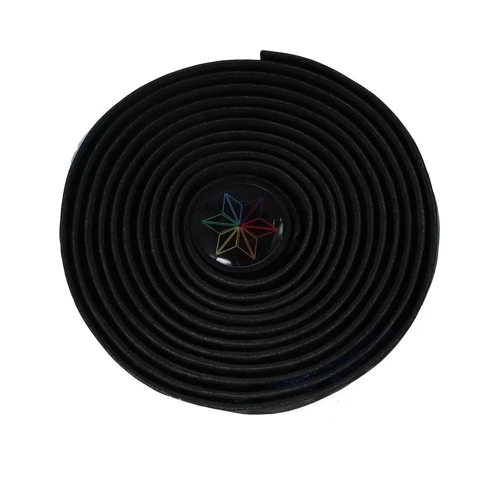 

Anti-Slip Road Bike Wrap Tap Anti-Vibration PU Bicycle Handlebar Tape Double Color Easy To Clean for 1 Pair Of Riding