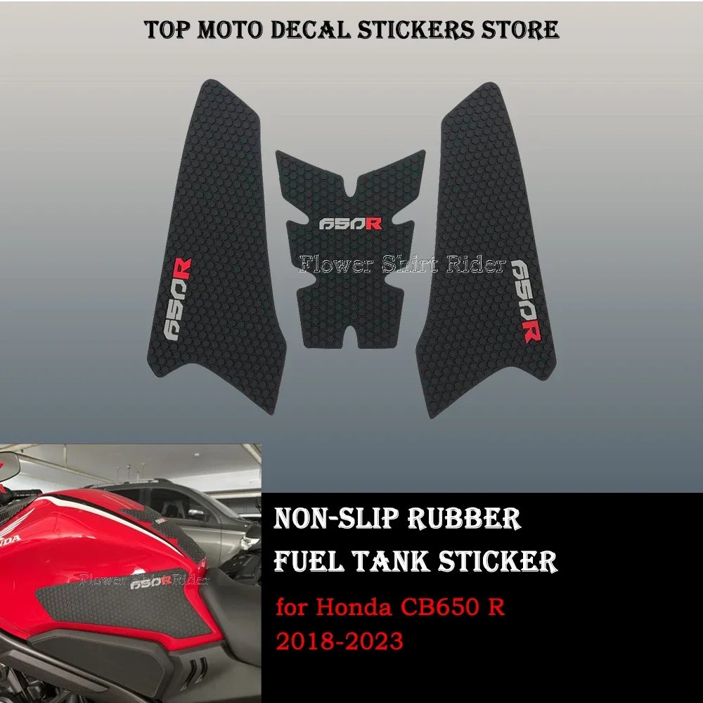 

Motorcycle Fuel Tank Side Anti-skid Pads for Honda CB650R CB 650R 2018-2023 Fuel Tank Protector Anti-skid Fuel Tank Knee Pads