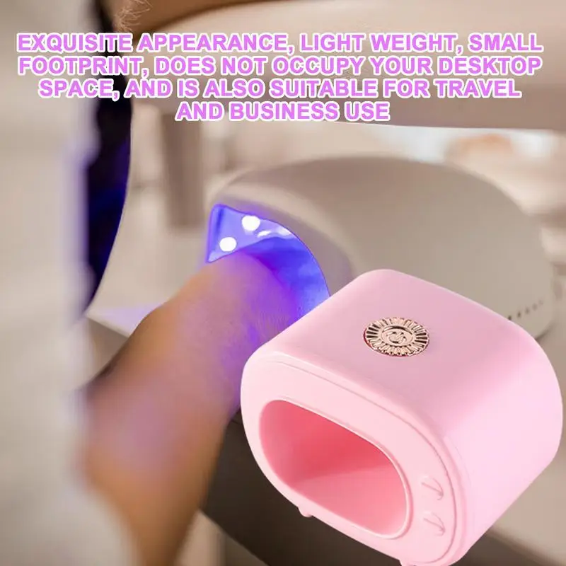 Mini-UV-Licht für Gel nägel tragbarer USB-Nagel trockner für schnell trocknende Gel politur schnell trocknende Gel lampe USB-UV-Nagel kunst licht für