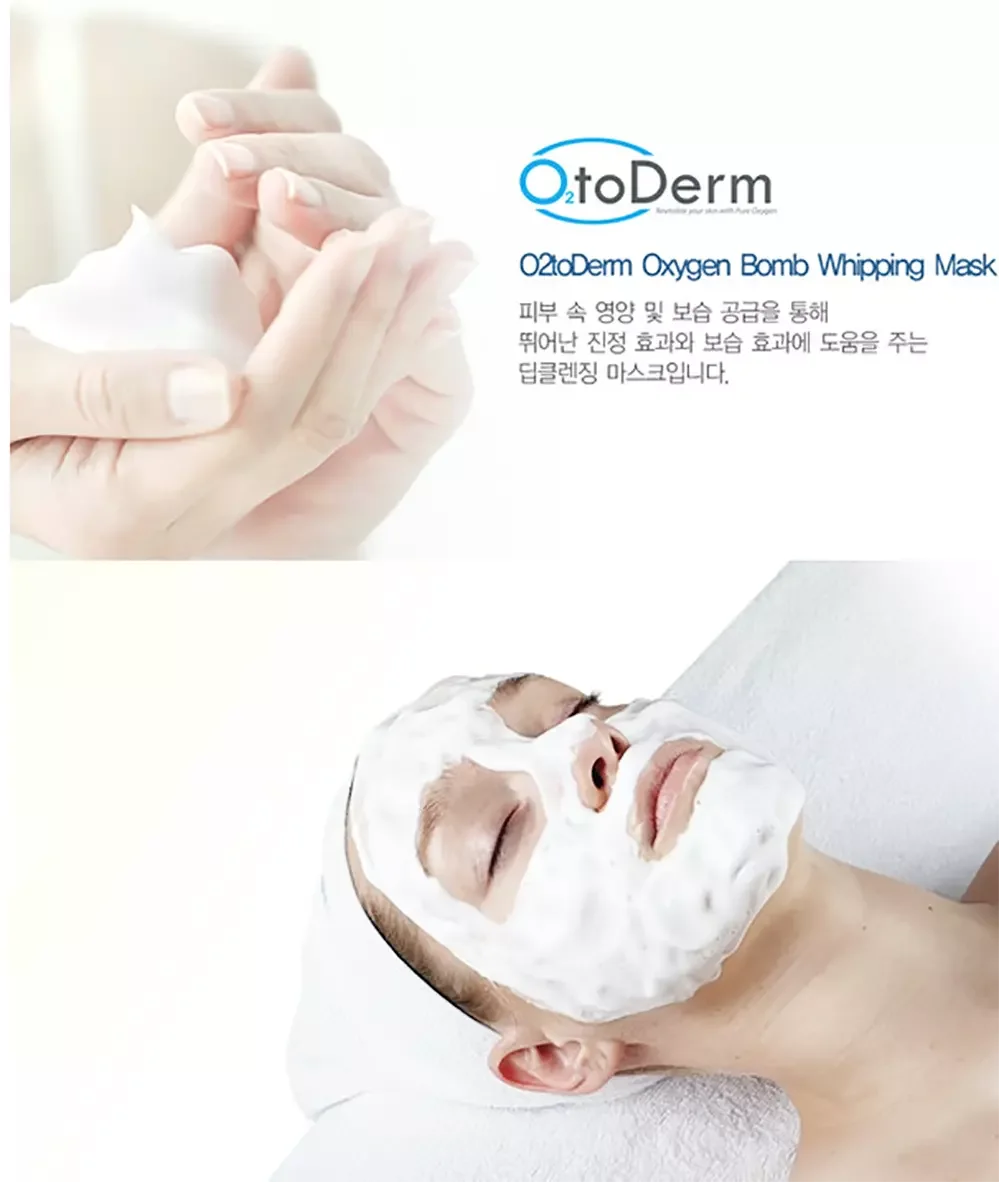 O2toDerm Oxygen Bomb Whiplash Mask 250ml, fl oz Korean Cosmetics -