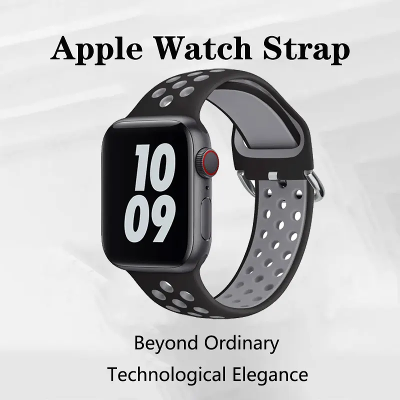 Strap For Apple watch band 44mm 49mm 42mm 38mm 40mm 45mm 41mm Correa breathable bracelet iwatch series 9 8 7 se 6 5 3 Ultra 49mm