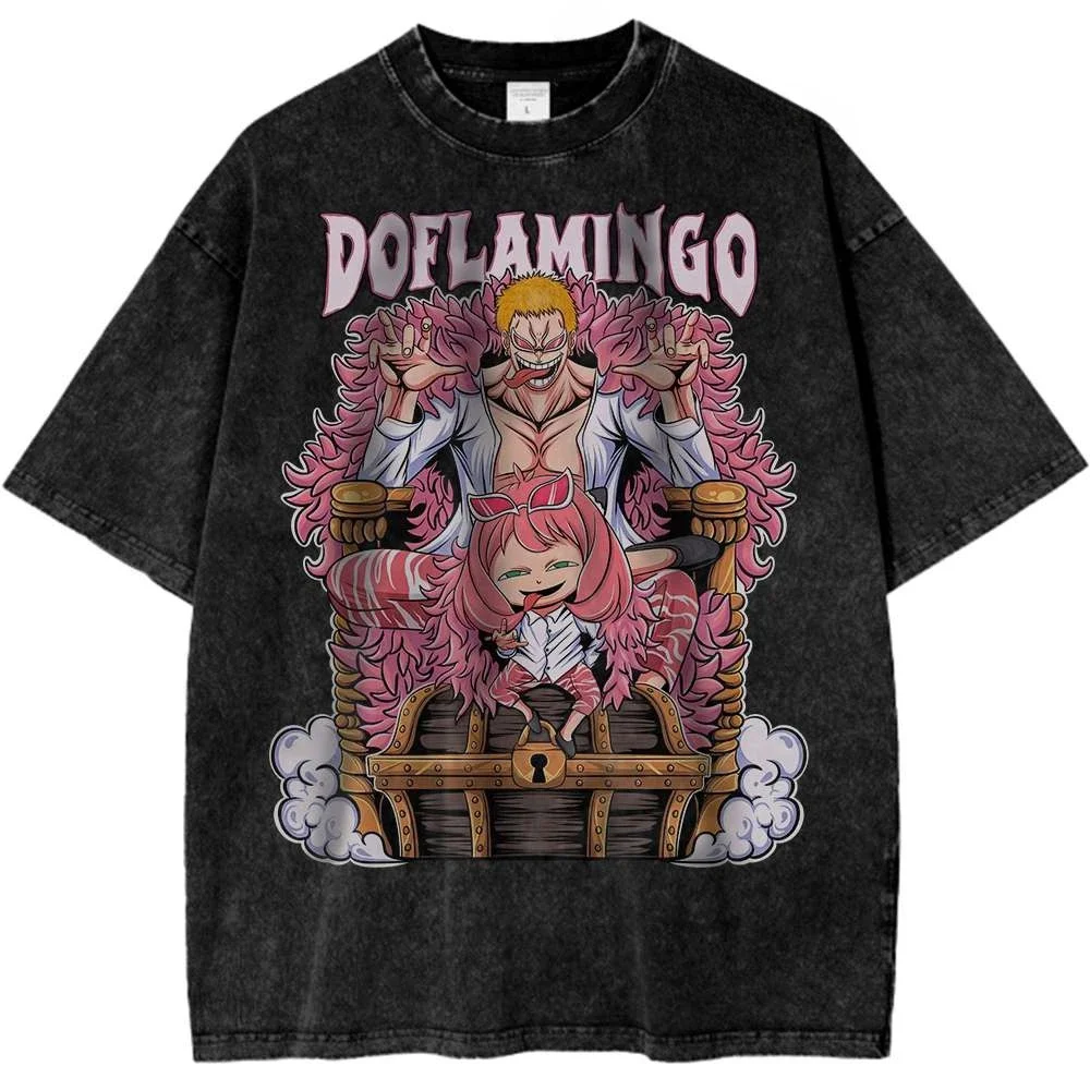 ONE PIECE Chopper Shirt Anime Retro T-Shirt Ruffy Sauron Designer Illustration Muster Unisex Street Sports Harajuku Sommer