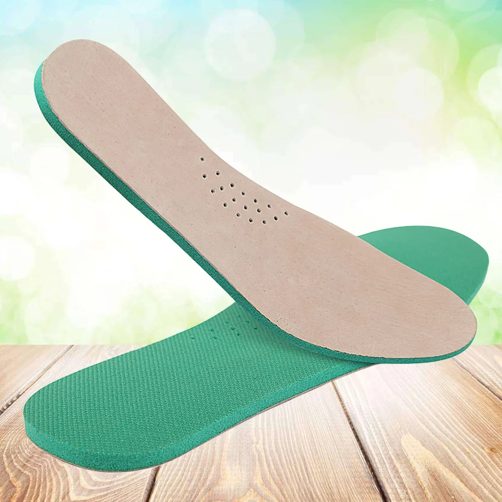 1Pair Ultra Thin Breathable Insoles Pigskin Instantly Absorb Sweat Replacement Inner Soles Shoes Insole Pads Size 39-40