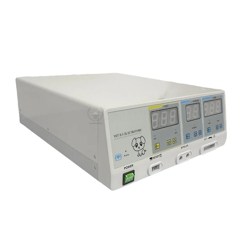 SY-I085 獣医電気外科用発電機 200 ワット出力電力双極凝固高周波電気メス電気外科ユニット