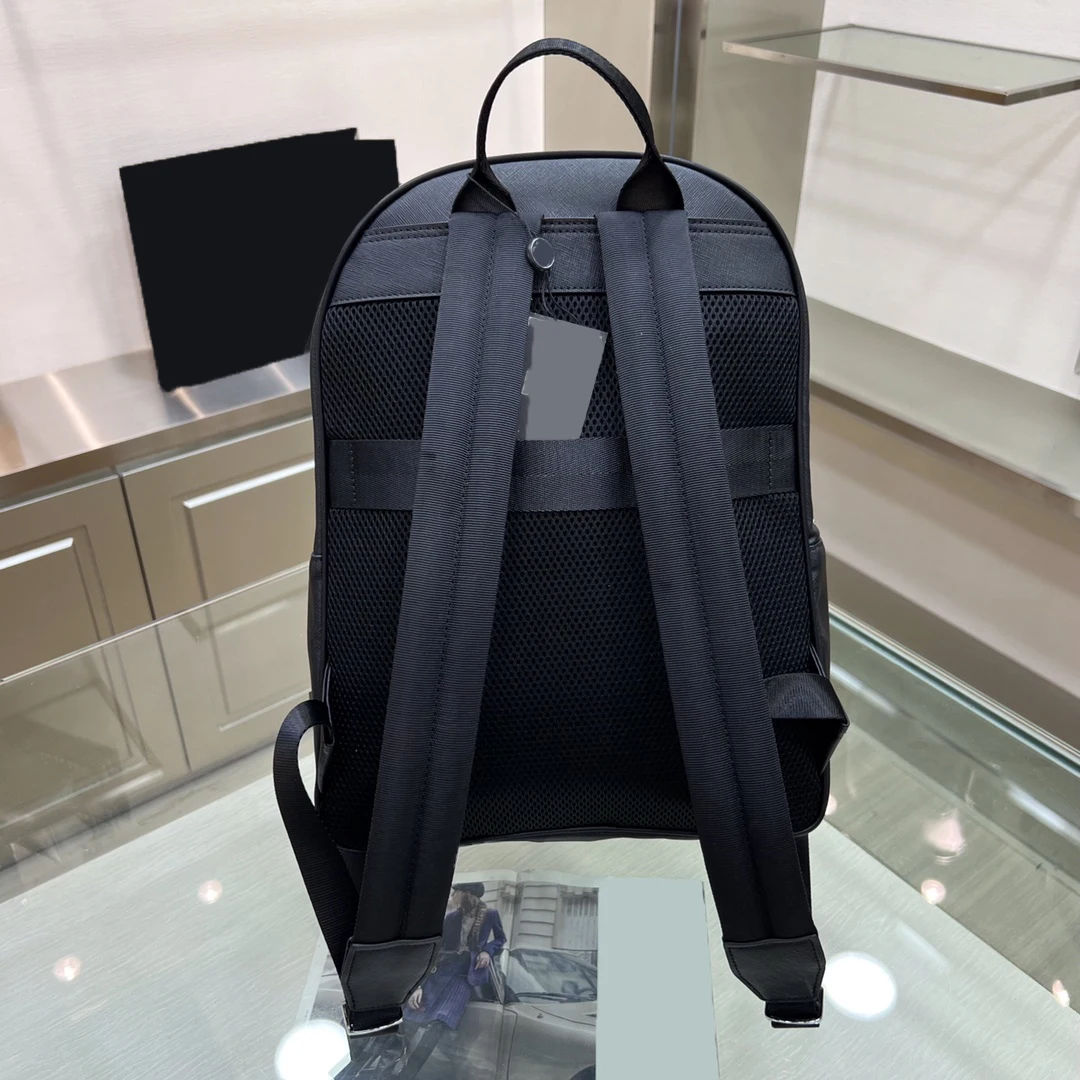 MB M1640 luxury men's backpack bag fashion briefcase first layer cowhide bag