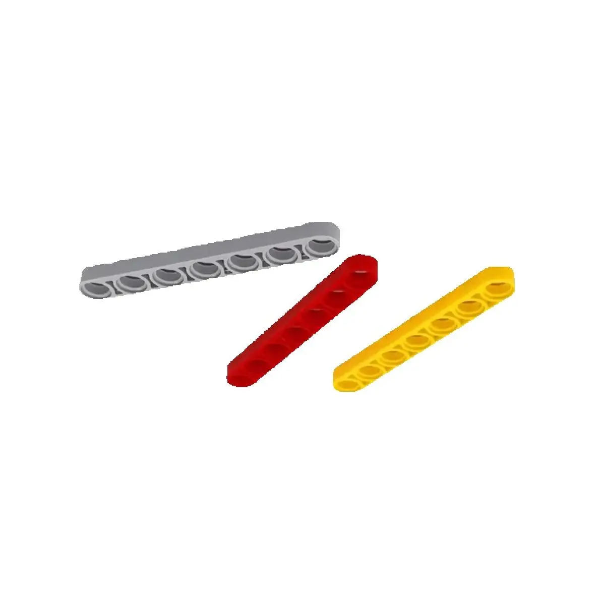 

10 шт. 32065 детали пластина подъемник высокотехнологичные тонкие 1x7 отверстия для оси строительные блоки 100% совместимые кирпичи «сделай сам» игрушки