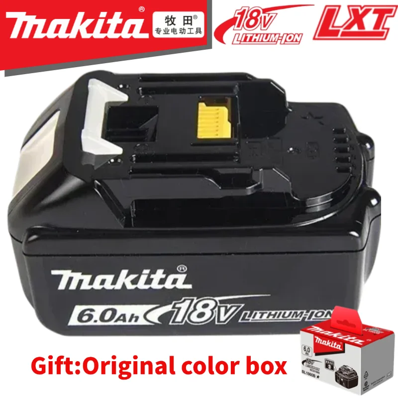 

NEW Makita 18V 6.0Ah Battery Power tool DDF487 DGA404 DTW700 DHP487 DTD173 Lithium-Ion battery Replacement LXT BL1830 BL1815