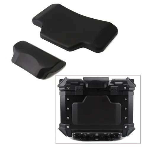 1 Juego de caja de herramientas Universal para maletero de equipaje trasero de motocicleta, caja trasera para casco, cojín 3D, almohadilla de respaldo para maletero de 45L/55L