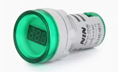 Neue digitale Voltmeter Mini-Signal lampe