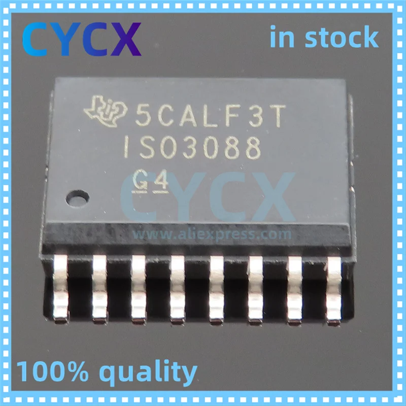 

ISO3088DWR screen printing ISO3088 chip SOP-16 digital isolation chip, the new original stock