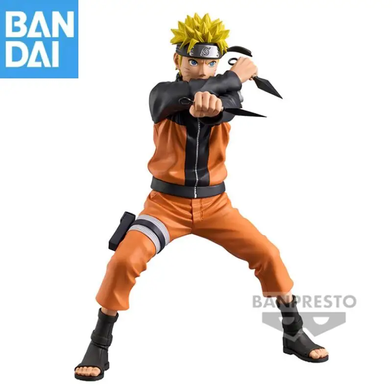 Genuíno Bandai Naruto Shippuden Grandista Uchiha Itachi Hatake Kakashi Namikaze Minato Uchiha Sasuke Naruto Uzumaki Figura Modelo