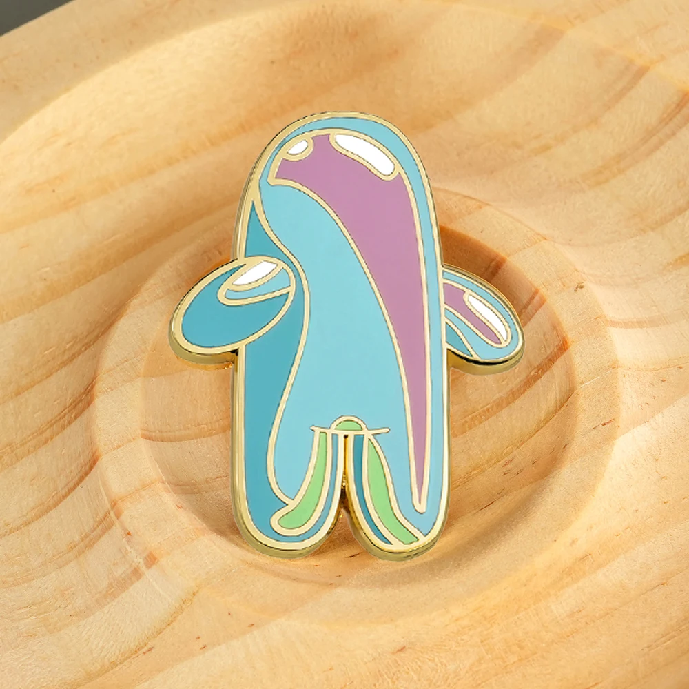 

Bubble Buddy Partner Enamel Pin Anime Friend Children's Gift Lapel Badge Brooch Accessories